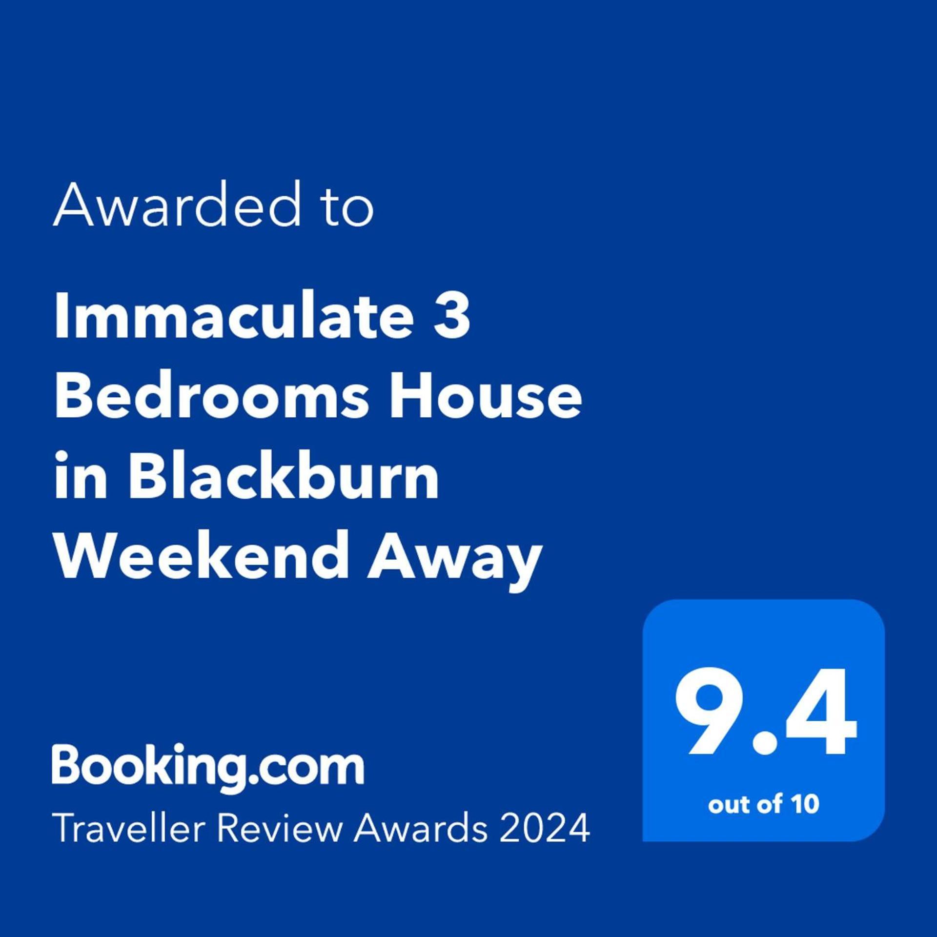Come & Unwind In Charming 5 Bed House In Blackburn Μπλάκμπερν Εξωτερικό φωτογραφία